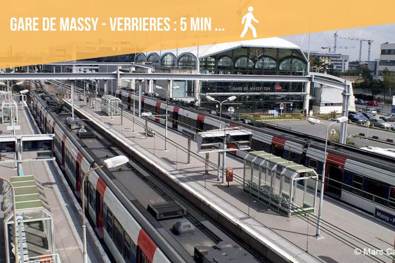 Cozy Appart'3 - Centre Ville & Proche Gare - Cozy Houses Massy  Exteriör bild